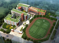 合肥市新莊小學改擴建工程鳥瞰圖 合肥市新莊小學改擴建工程鳥瞰圖